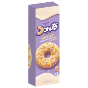 CUORENERO DONUTS VANIGLIA 3PZ x 14